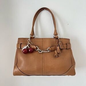 Coach Tan Leather Handbag